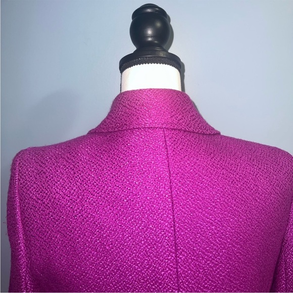 Annie Klein- Magenta blazer jacket - Picture 6 of 8